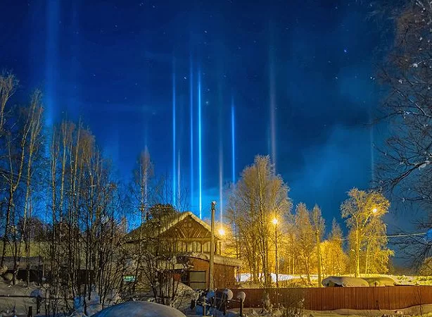 Colunas de Luz: O Enigma dos Fenômenos Naturais Misteriosos
